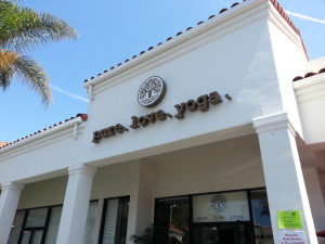 Exterior Channel Sign in San Clemente for Pure. Love. Yoga. by Focal Point Signs & Imaging 714-204-0180