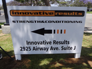 Custom Exterior Post & Panel Business Sign Orange County