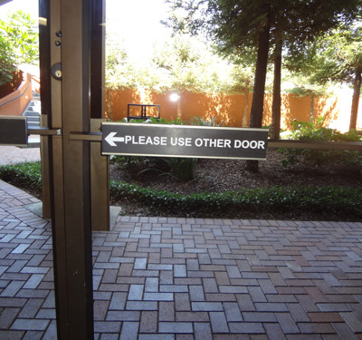 Custom Interior Directional Business Sign Orange County