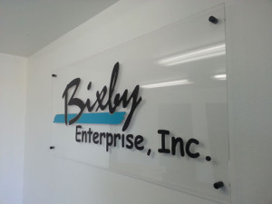 Custom Interior Business Lobby Signs Orange County