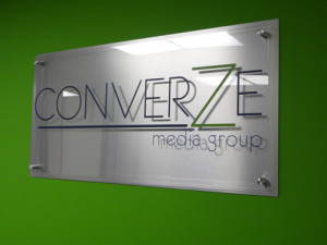 Custom Interior Business Lobby Sign Costa Mesa