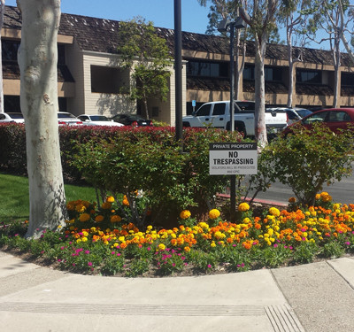 Davis Partners Santa Ana: Exterior Property Sign by Focal Point Costa Mesa