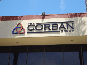 Corban Anaheim: Custom Exterior Business Sign by Focal Point Signs & Imaging
