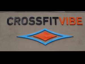 Crossfit Vibe: Exterior Business Sign by Focal Point Costa Mesa