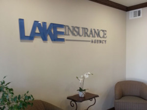 Custom Interior Business Lobby Signs Orange County