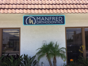 Manfred Custom Exterior Business Sign Orange County
