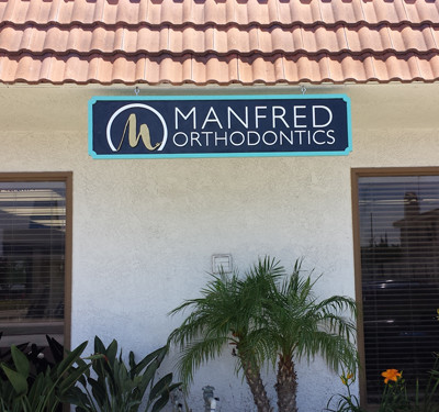 Manfred Custom Exterior Business Sign Orange County