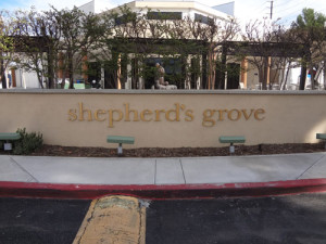 Custom exterior business dimensional lettering sign orange county
