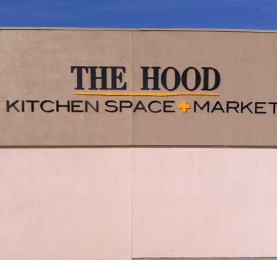 The Hood: Exterior Business Sign by Focal Point Costa Mesa