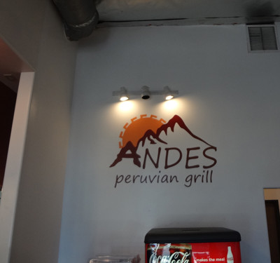 Andes Peruvian Grill Yorba Linda: Custom wall decal by Focal Point Costa Mesa