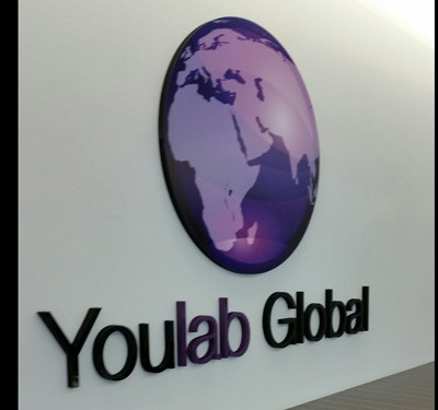 Youlab Custom Interior Business Lobby Sign by Focal Point Signs Orange County