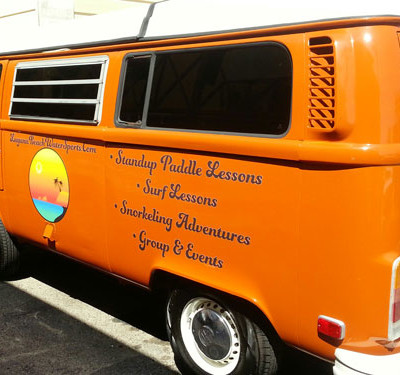 Custom Vehicle wrap Laguna Beach by focal point signs