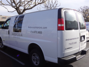 Partial Wrap and Vinyl Lettering