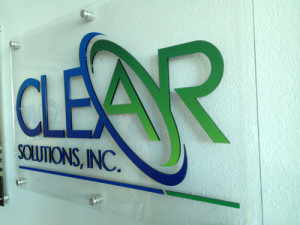 Clear Solutions Orange County: Custom Lobby Sign Focal Point Signs & Imaging Costa Mesa