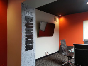 Custom Interior Business signage orange county by focal point signs