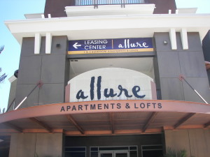 Apartment Exterior Signage