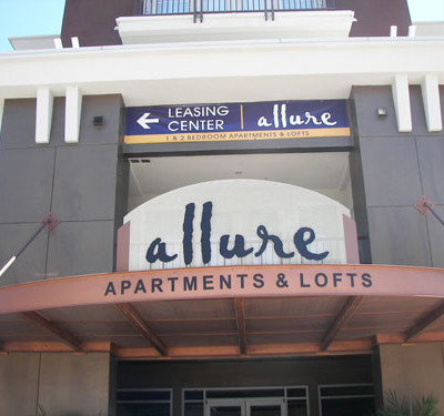 Apartment Exterior Signage