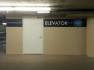 custom interior business ada directional architectural signs