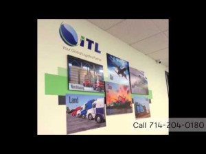 Wall Mural Install for ITL Irvine