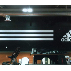 Adidas Hand painted Sign by Focal Point Signs & Imaging 714-204-0180