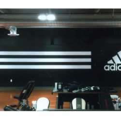 Adidas Hand painted Sign by Focal Point Signs & Imaging 714-204-0180