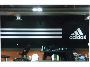 Adidas Hand painted Sign by Focal Point Signs & Imaging 714-204-0180