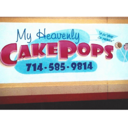 cake pops Huntington Beach hand painted sign by Focal Point Signs & Imaging 714-204-0180