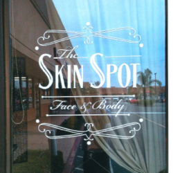 Skin Spot Hand painted Sign by Focal Point Signs & Imaging 714-204-0180