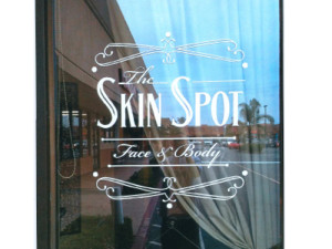 Skin Spot Hand painted Sign by Focal Point Signs & Imaging 714-204-0180