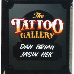 The Tattoo Gallery Hand painted Sign by Focal Point Signs & Imaging 714-204-0180