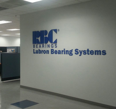 RBC Systems Irvine: Custom Business Lobby Sign by Focal Point Signs & Imaging Costa Mesa