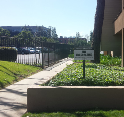 Davis Partners Santa Ana: Exterior Property Sign by Focal Point Costa Mesa