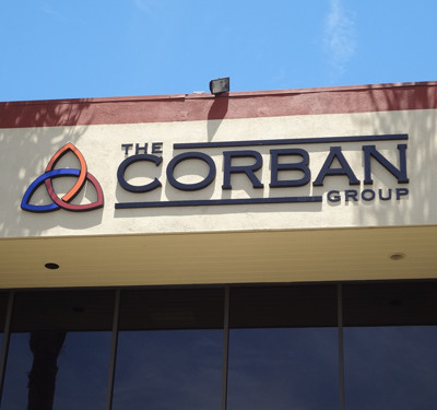 Corban Anaheim: Custom Exterior Business Sign by Focal Point Signs & Imaging