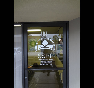 SSRP: Property Managers Window Decals by Focal Point Costa Mesa
