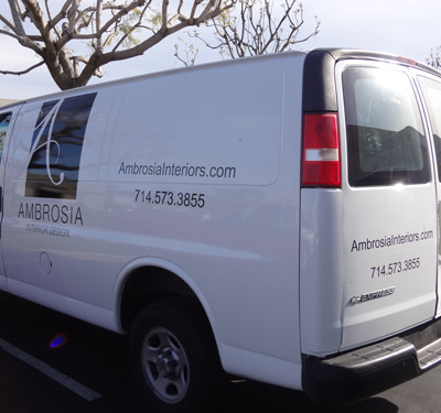 Partial Wrap and Vinyl Lettering