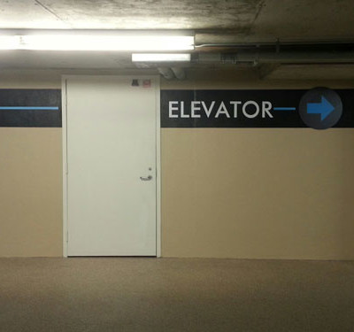 custom interior business ada directional architectural signs
